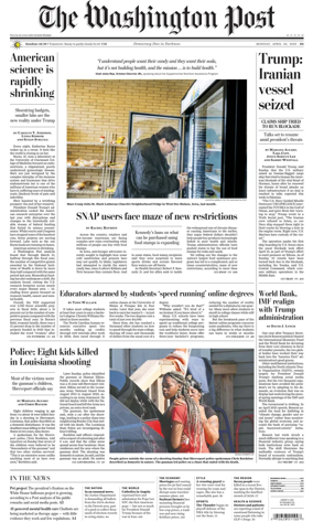 Cover of Washington Post