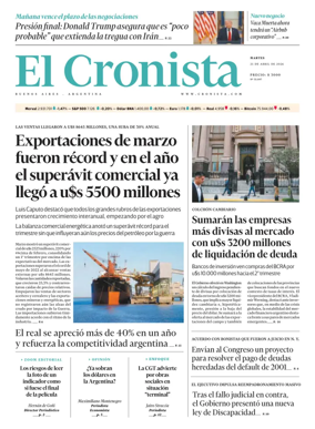 Cover of El Cronista