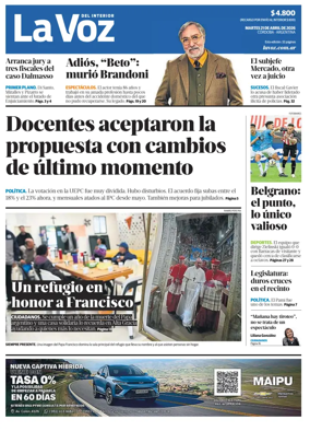 Cover of La Voz del Interior