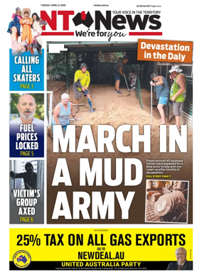 Cover of NT News
