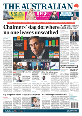 Cover of The Australian