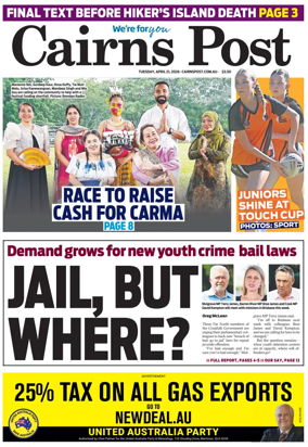 Cover of The Cairns Post