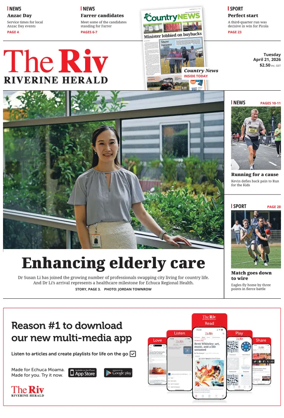 Cover of The Riverine Herald