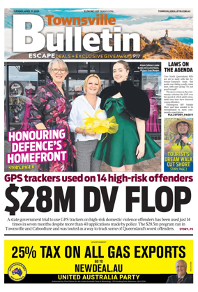 Cover of Townsville Bulletin