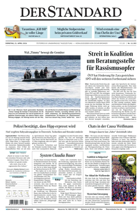 Cover of Der Standard