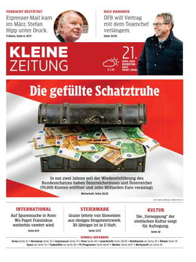 Cover of Kleine Zeitung Steiermark