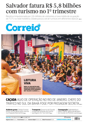 Cover of Correio da Bahia