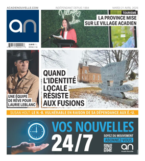 Cover of Acadie Nouvelle