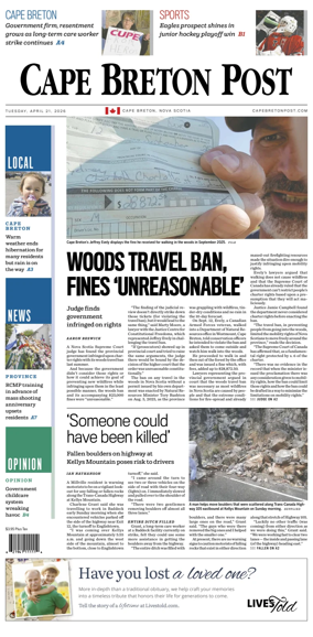 Cover of Cape Breton Post