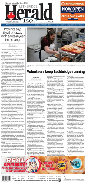 Cover of Lethbridge Herald