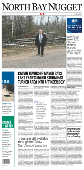 Cover of North Bay Nugget