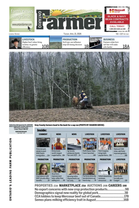 Cover of Ontario Farmer