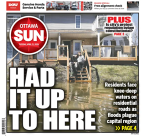 Cover of Ottawa Sun