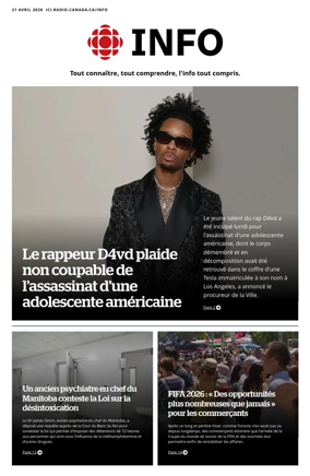 Cover of Radio-Canada Info