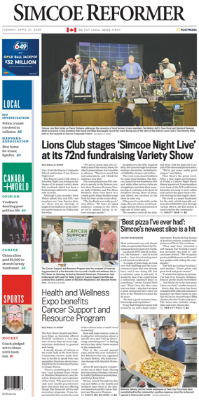 Cover of Simcoe Reformer