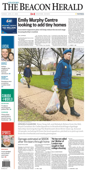 Cover of The Beacon Herald