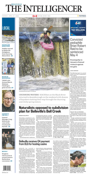 Cover of The Intelligencer (Belleville)