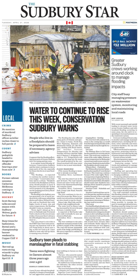 Cover of The Sudbury Star