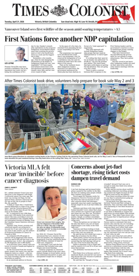 Cover of Times Colonist