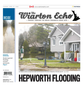 Cover of Wiarton Echo