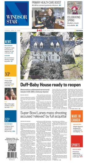 Cover of Windsor Star
