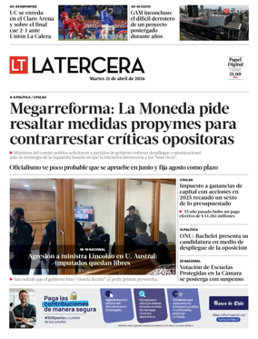 Cover of La Tercera