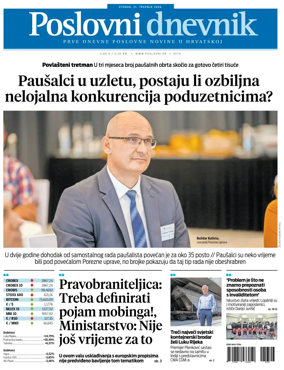 Cover of Poslovni Dnevnik