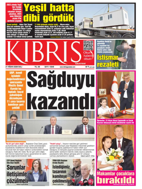 Cover of Kibris Gazetesi