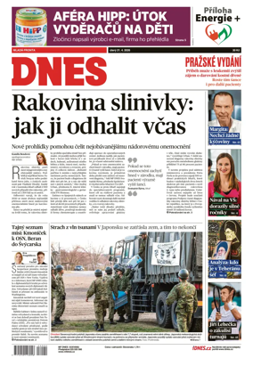 Cover of Dnes Prague Edition