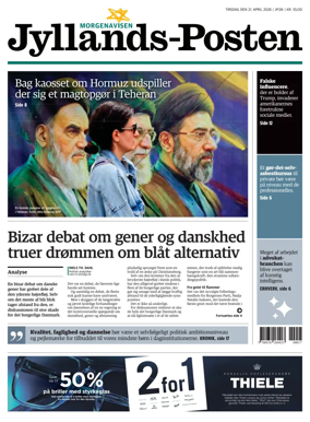 Cover of Jyllands-Posten