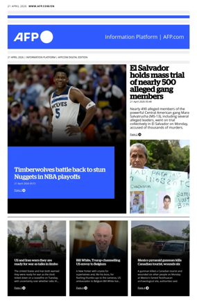 Cover of AFP English