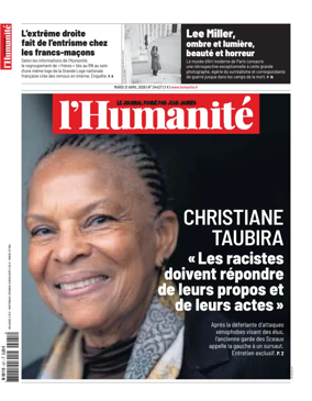 Cover of L'HUMANITE