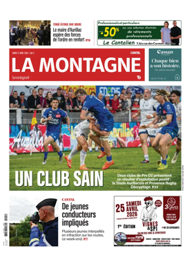 Cover of La Montagne (Cantal)