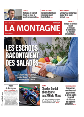 Cover of La Montagne (Montlucon)