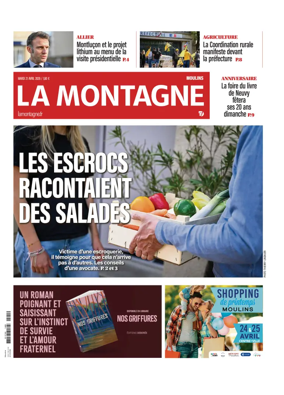 Cover of La Montagne (Moulins)