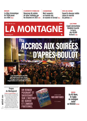 Cover of La Montagne (Riom)