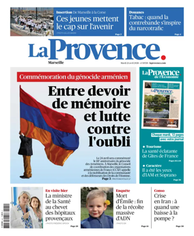 Cover of La Provence Marseille