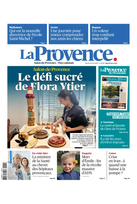 Cover of La Provence Salon-de-Provence / Pays salonais