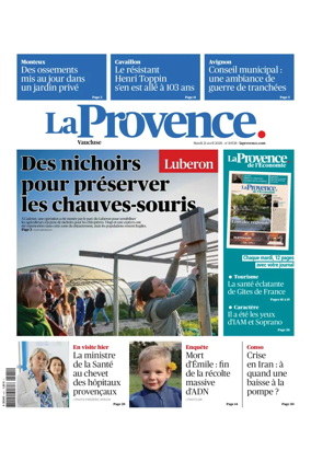 Cover of La Provences Vaucluse