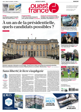 Cover of Ouest France (Manche)