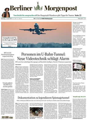 Cover of Berliner Morgenpost