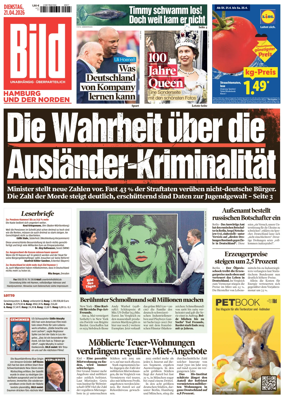 Cover of BILD Hamburg
