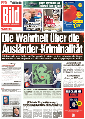 Cover of BILD Munchen