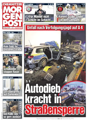 Cover of Chemnitzer Morgenpost
