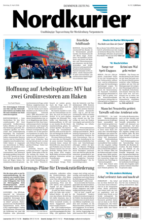 Cover of Demminer Zeitung