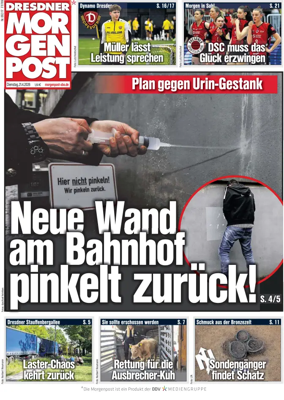 Cover of Dresdner Morgenpost