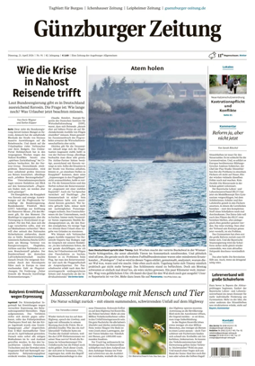 Cover of Guenzburger Zeitung