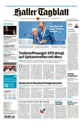 Cover of Haller Tagblatt