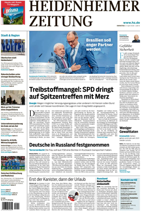 Cover of Heidenheimer Zeitung