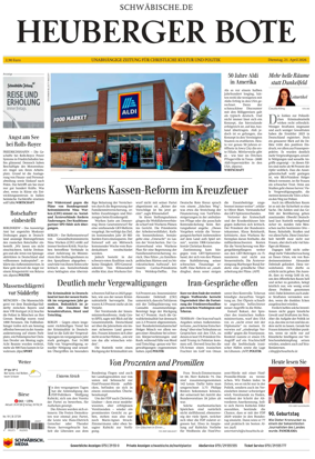 Cover of Heuberger Bote